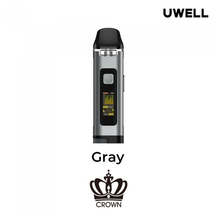 Uwell Crown D Pod Mod Gri (Gray) elektronik sigara cihazı görseli
