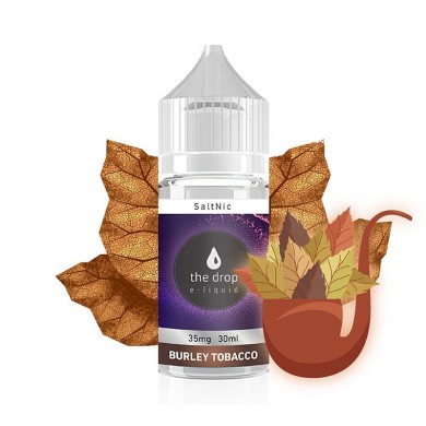 The Drop Burley Tobacco Salt Likit The Drop Burley Tobacco Salt Likit