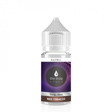 The Drop Red Tobacco Salt Likit The Drop Red Tobacco Salt Likit