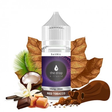 The Drop Red Tobacco Salt Likit The Drop Red Tobacco Salt Likit
