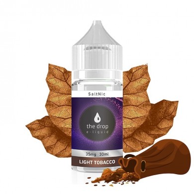 The Drop Light Tobacco Salt Likit The Drop Light Tobacco Salt Likit