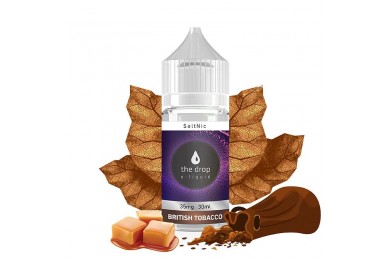 The Drop British Tobacco Salt Likit