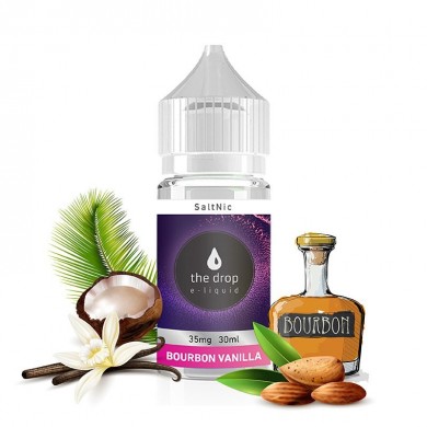 The Drop Bourbon Vanilla Salt Likit The Drop Bourbon Vanilla Salt Likit