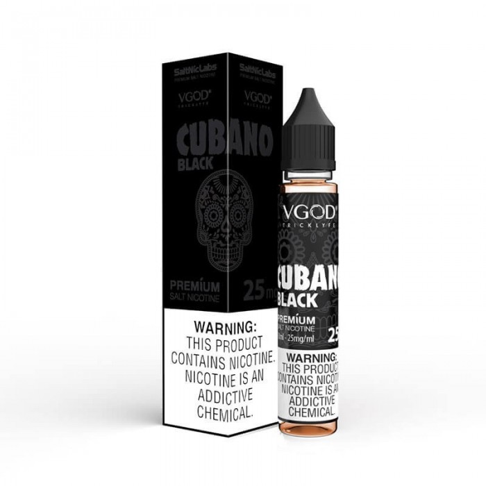 Vgod Cubano Black Salt Likit 30ml