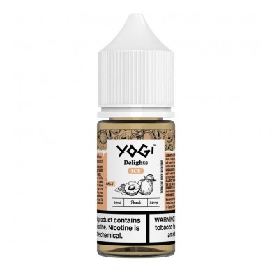 Yogi Delights Peach Ice Salt Likit Yogi Delights Peach Ice Salt Likit