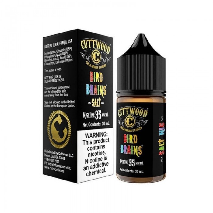 Cuttwood Bird Brains Salt Likit 30ml