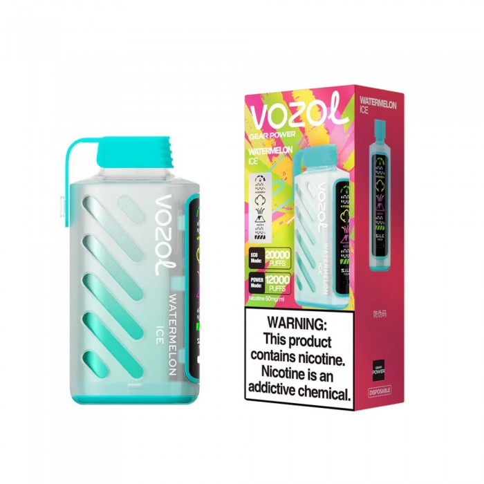 Vozol Gear Power 20000 Watermelon ICE