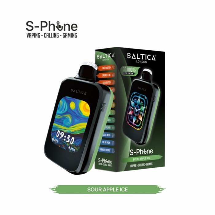 Saltica S-Phone 30000 Sour Apple Ice