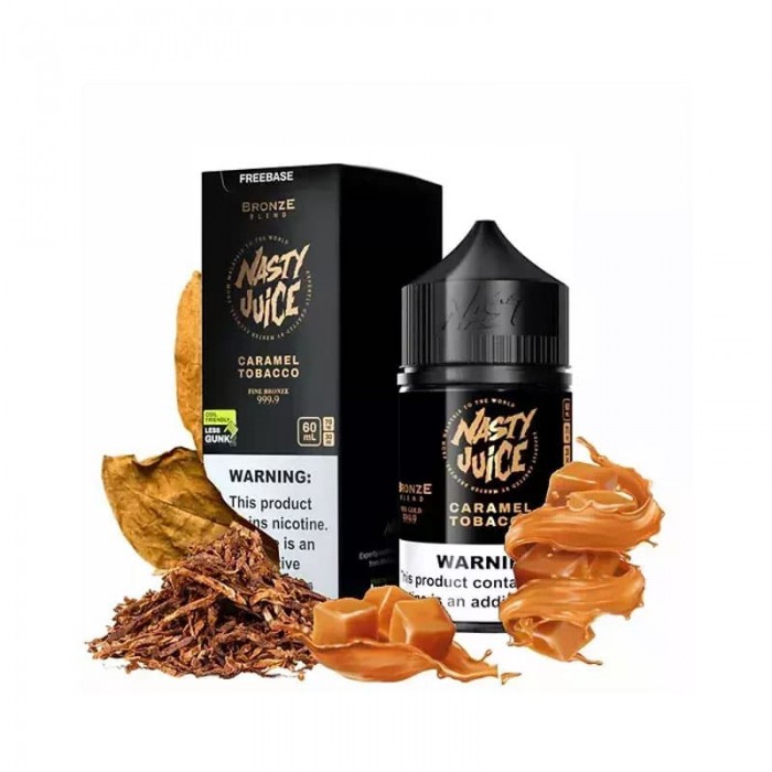 Nasty Caramel Tobacco Likit 60ml