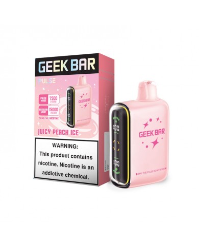 Geek Bar Pulse 15000 Juicy Peach Ice