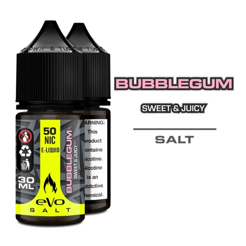 Evo Bubble Gum Salt Likit 30ml