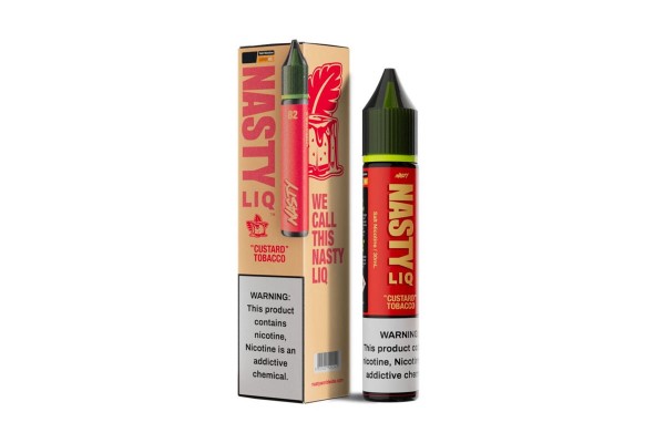Nasty LIQ Custard Tobacco Salt