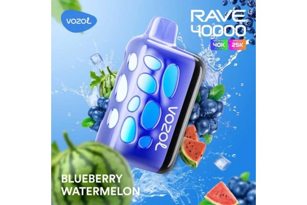 Vozol Rave 40000 Blueberry Watermelon