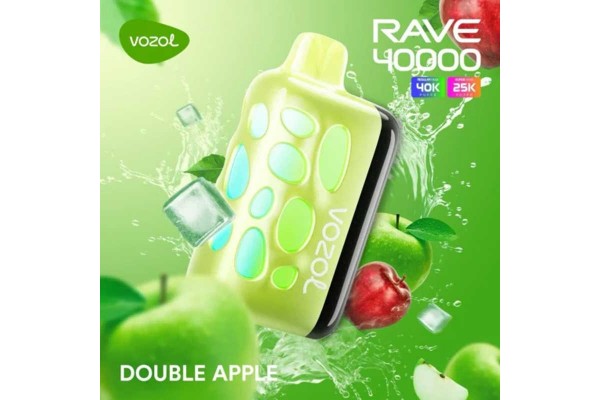 Vozol Rave 40000 Double Apple