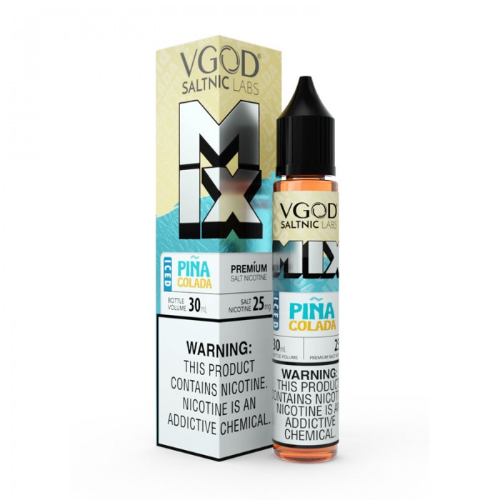VGOD Saltnic Labs Iced Piña Colada 25mg Salt Likit 30ml