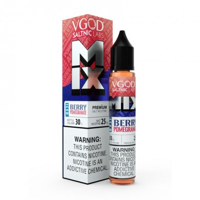 VGOD Saltnic Labs Iced Berry Pomegranate Premium Salt Likit 30ml 25mg